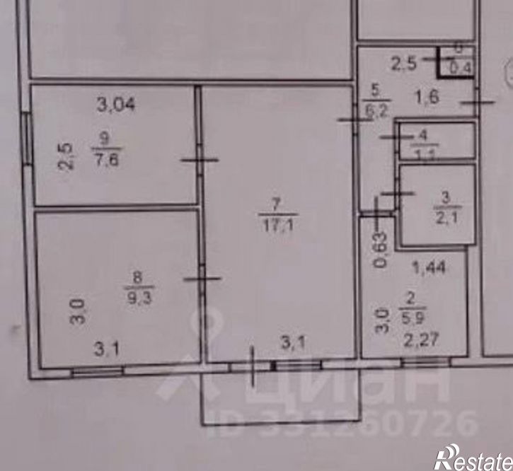 3-комн квартира ул Высокая, 10,  д. 10