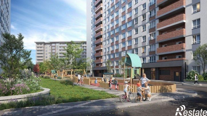 2-комн квартира в новом доме 1-я Оранжерейная улица, 14А