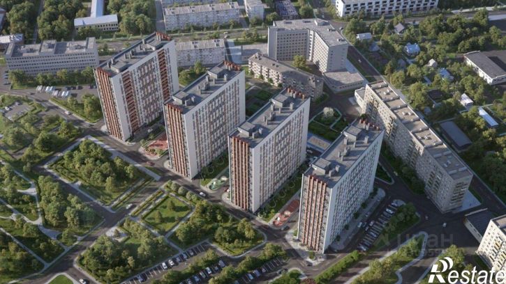 2-комн квартира в новом доме 1-я Оранжерейная улица, 14А